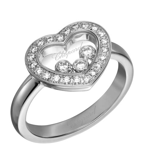 Icon ring in white gold and diamond 